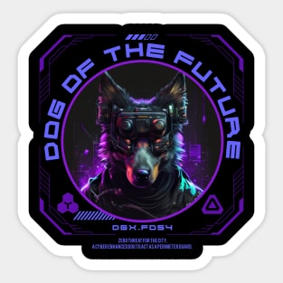 Dog of the Future Sticker